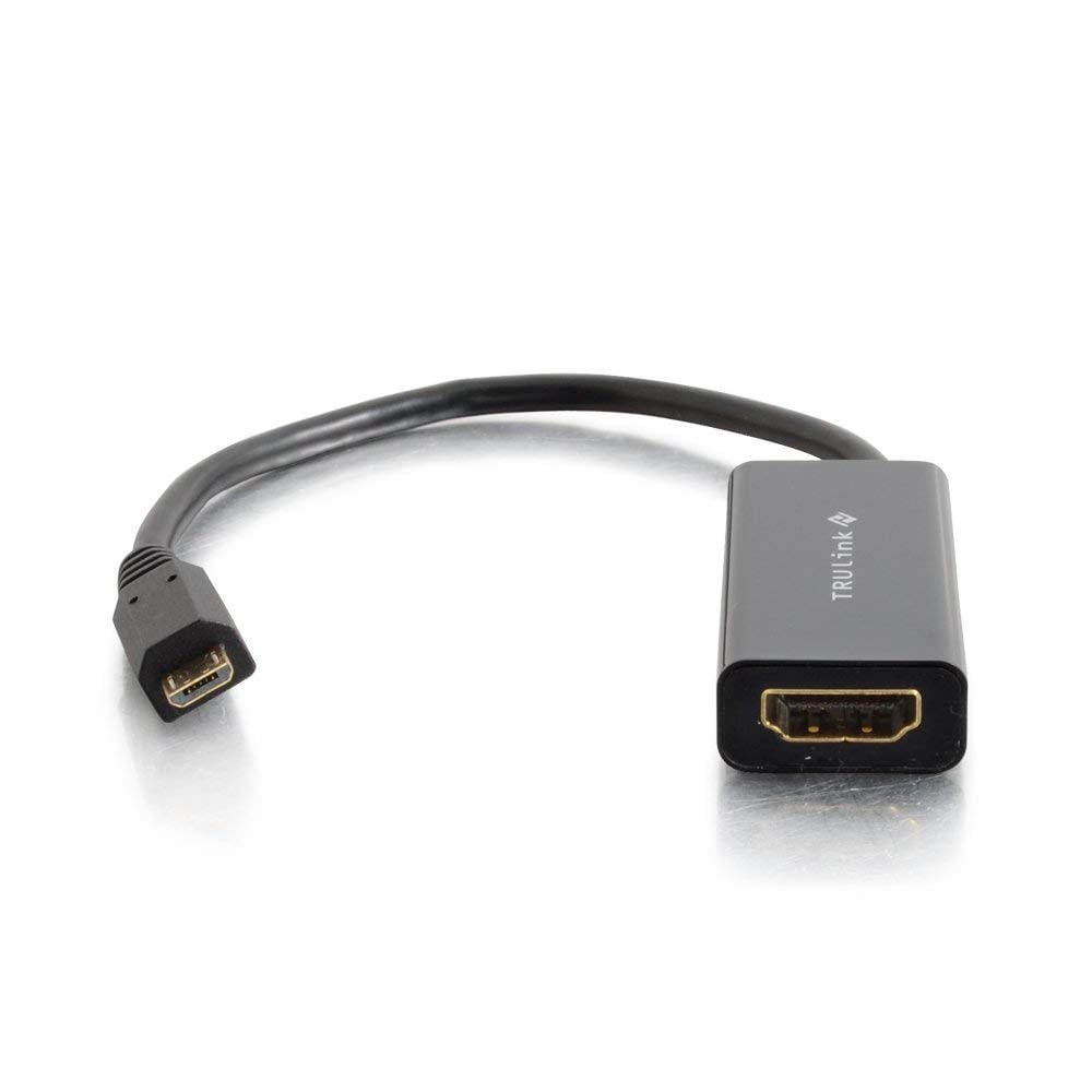 C2G MicroUSB to HDMI MHL Adapter (Black)