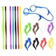 thumbnail image 5 of Retenedores de gafas, ganchos de sujeción para las orejas, silicona antideslizante para gafas de lectura 8 pares + 8 piezas, 5 of 7