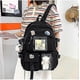 thumbnail image 3 of Kawaii Backpack with Kawaii Pin and Accessories Backpack Cute Aesthetic Backpack Cute Kawaii Backpack for School(black), 3 of 5