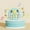 Blue, variant on Infant Hand Piano Toy Puzzle Early Education Grasp Can Bites Tooth Glue 0-3 Months Children Hand Drum