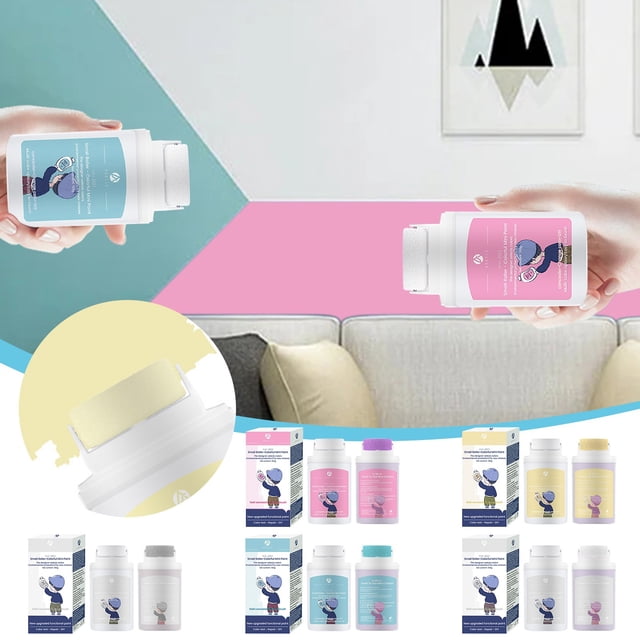 Kit de rodillo reparador de pintura para paredes - Pincel de parche de pared de 100 ml para reparaciones caseras, tapa marcas y grafitis, secado rápido, fórmula sin manchas