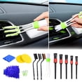 thumbnail image 1 of QTOCIO Brosse Ronde en Plastique 13 Pcs pour Nettoyage de Voiture, 1 of 9