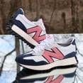 thumbnail image 4 of New Balance 327 Men’s Size 9.5 White Natural Pink Custom MS327PW, 4 of 6