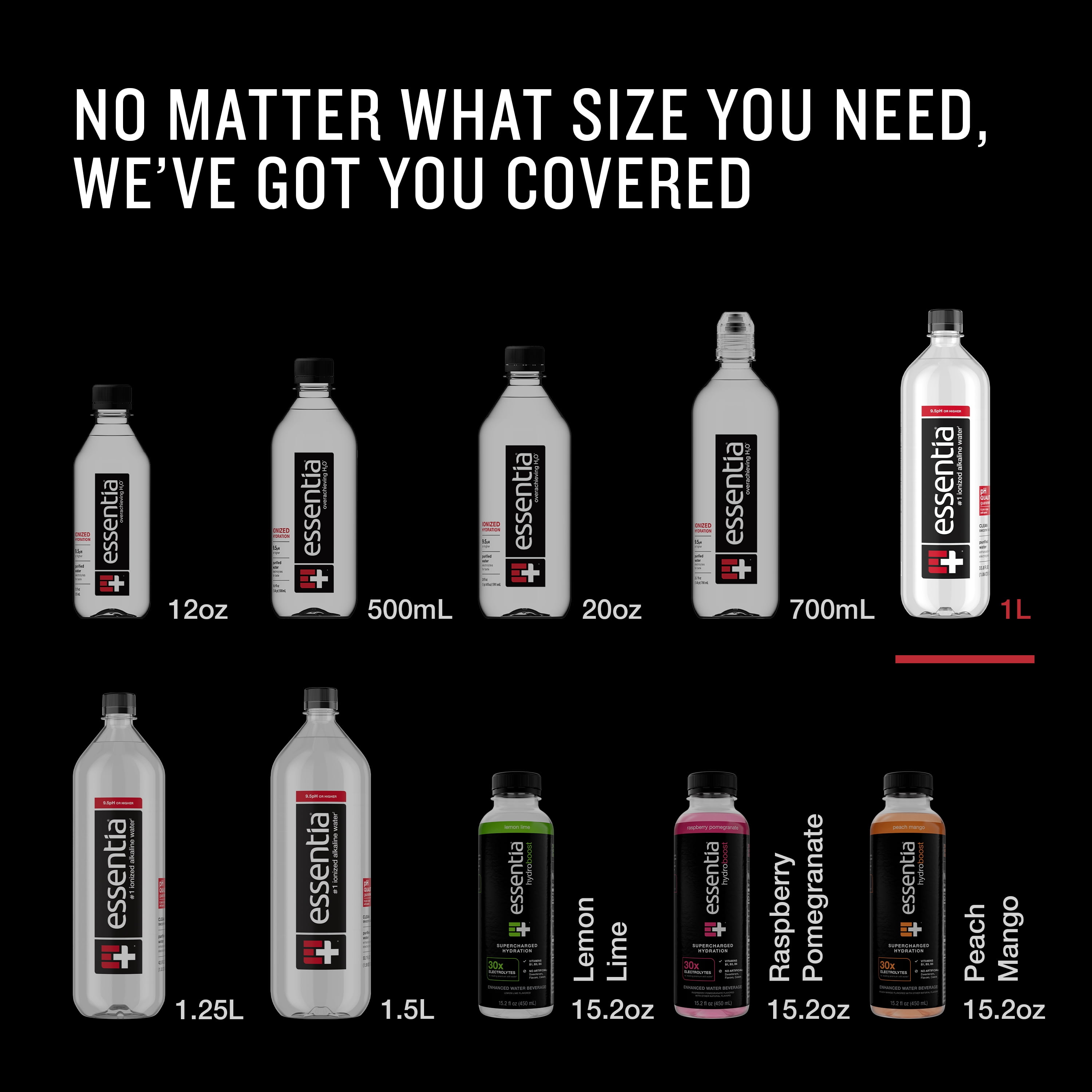 Essentia Pure Drinking Water, Ionized Alkaline, Purified, 1L Essentia Pure Drinking Water, Ionized Alkaline, Purified, 1L