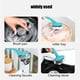 thumbnail image 5 of Pack de 21 bolas de acero inoxidable para depurar bolas | Cepillo de cocina resistente con asa, bolas grandes de alambre, plateado, resistente al óxido, limpiador para ollas y utensilios, fácil de, 5 of 9
