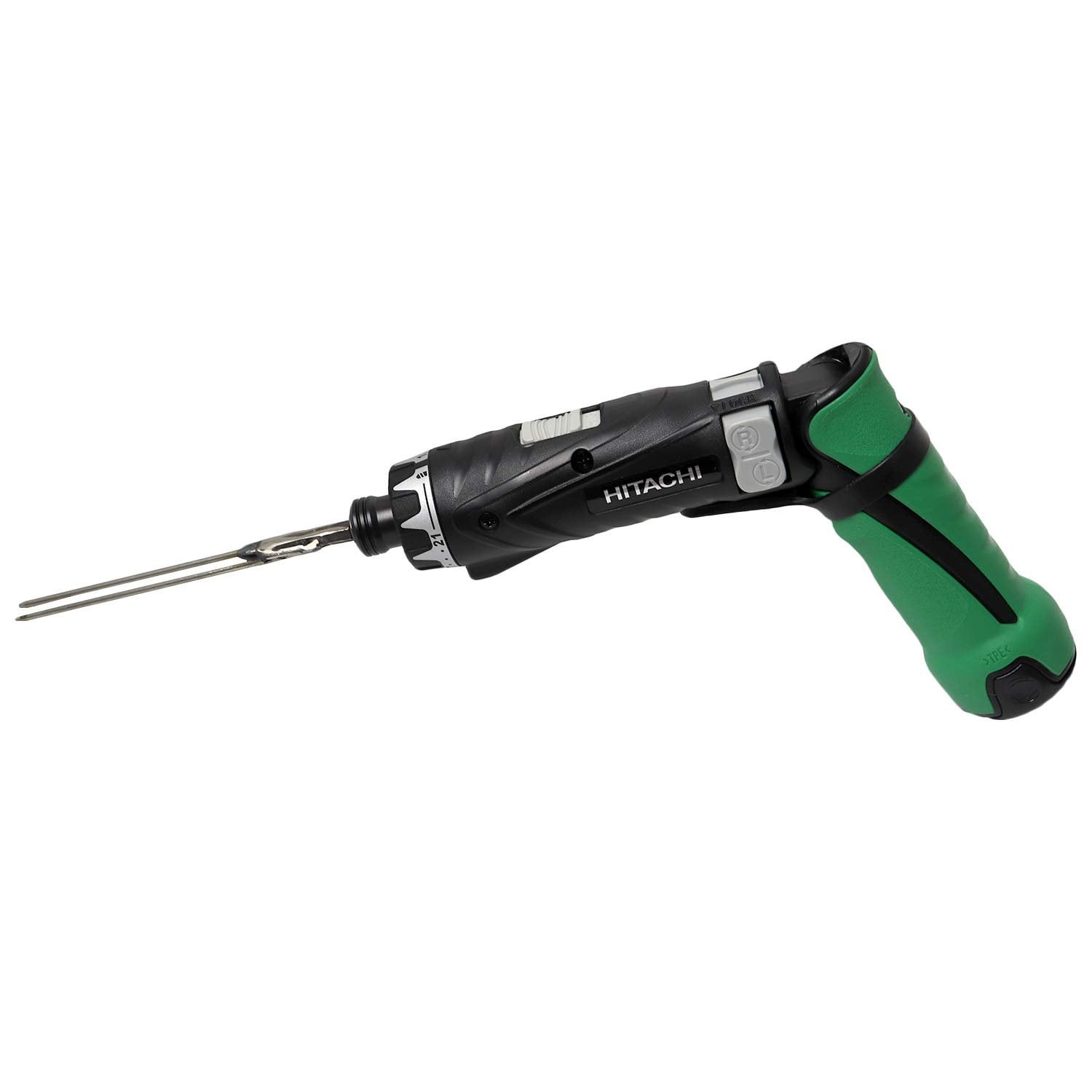 Hitachi DB3DL2 Power Cordless Screwdriver Kit 3.6V 1.5Ah Lithium Ion Battery 2 Dual Position LED Light Lifetime Tool Warranty Discontinued by the Manufacturer Walmart