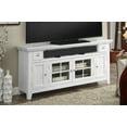 thumbnail image 3 of Pemberly Row 62" Modern Wood Console Entertainment Wall in White, 3 of 6