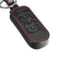 thumbnail image 4 of 1x PU Cuir Confortable 4 Boutons Porte-Couverture à Télécommande avec Chaîne pour Mazda, 4 of 8