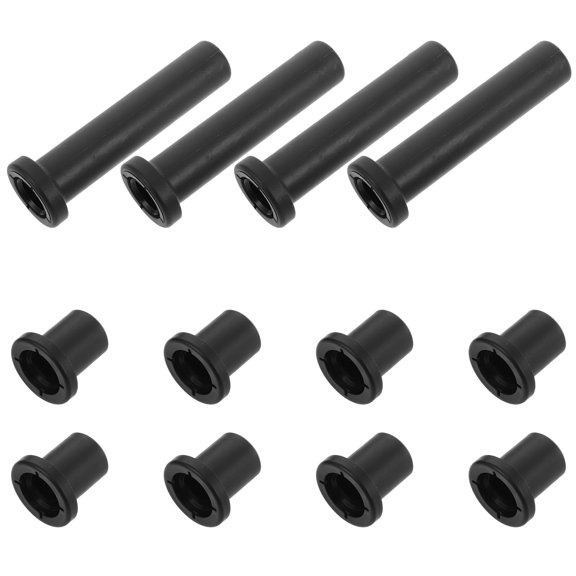 Milisten 12Pcs Upper Control Arm Bushing Automotive Replacement Black Plastic Parts