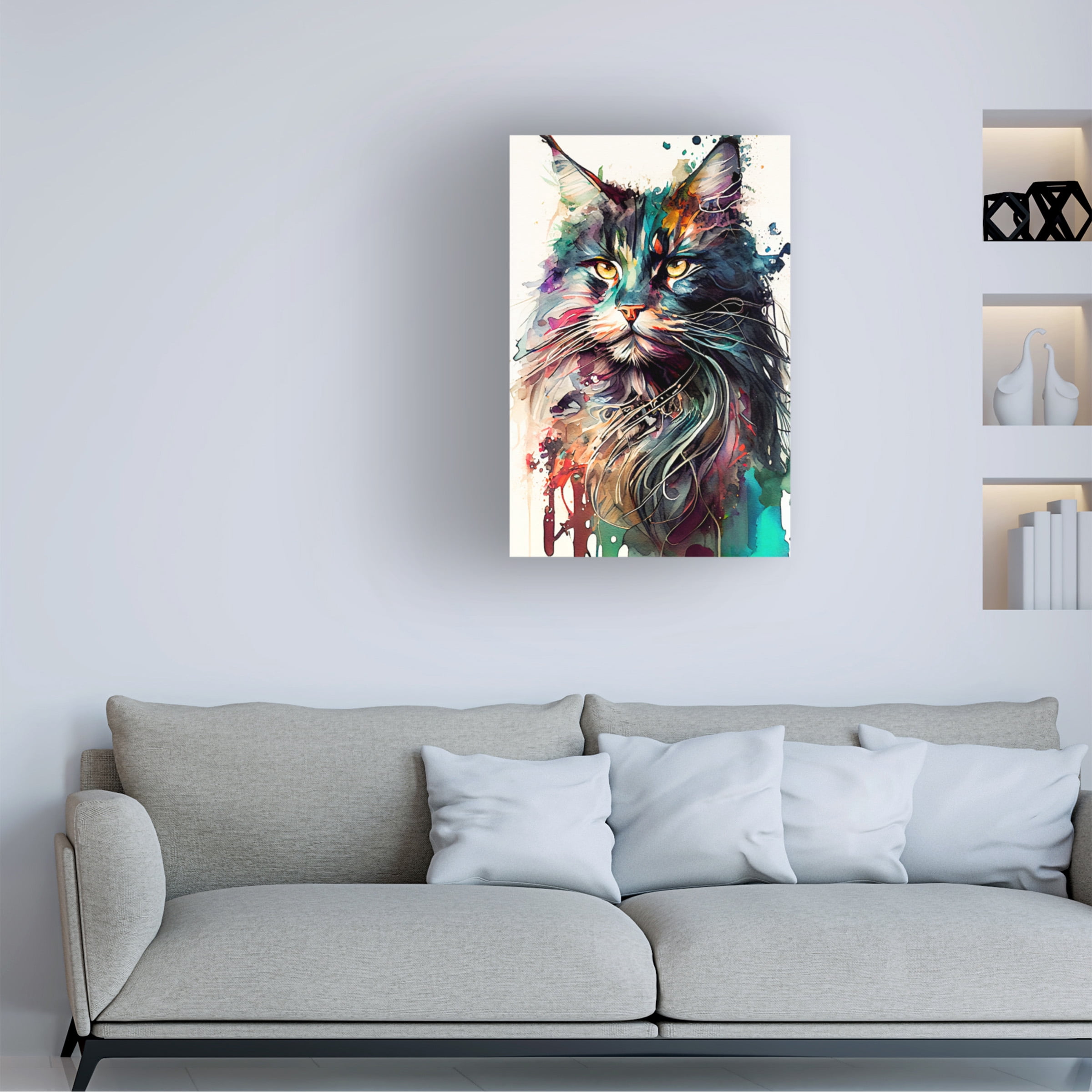 Canvas Wall Art - Sasha 'Sasha' Wall Art for Living Room, Bedroom, or Office DÃ©cor by Trademark Fine Art - 22 x 32 Inches