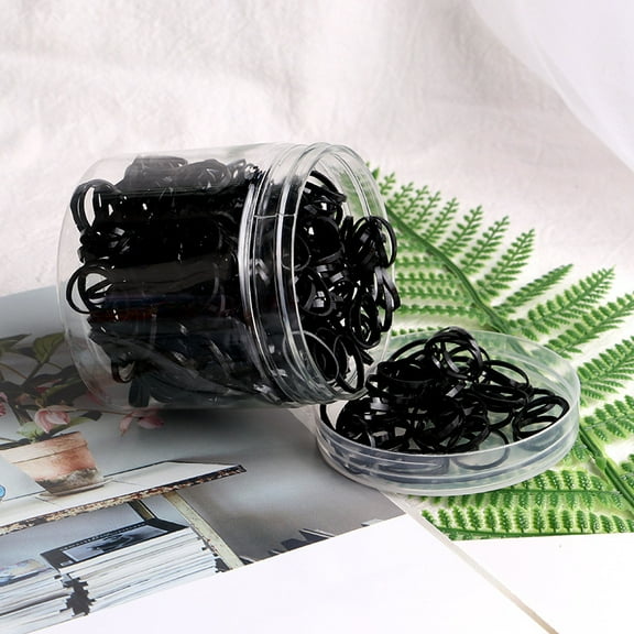 Kids Elastics No Damage Colored Hair Bands Fashion Girls Hair Ties Small Size