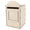 Beige, variant on Yajisi Rustic Wooden Card Box Wedding Mailbox with Secure Lock for Reception Anniversaries and Event Decorations 13.0 inches / 33.1 cm