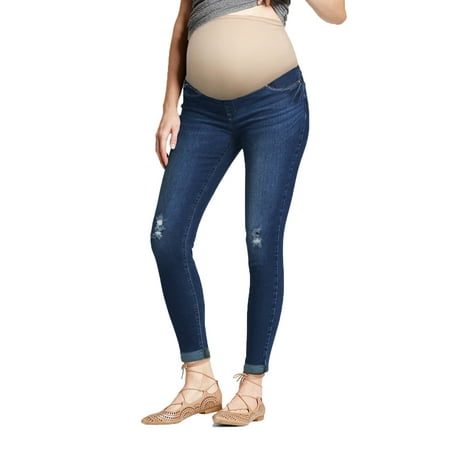 

HyBrid & Company Super Comfy Stretch Women s Skinny Maternity Jeans