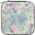 thumbnail image 2 of Coolnut Wild Flowers Travel Jewelry Case for Women Girls,PU Leather Mini Jewelry Organizer Jewelry Holder, Portable Travel Jewelry Box for Earrings, Rings, Bracelets and Necklaces Women Gifts, 2 of 7