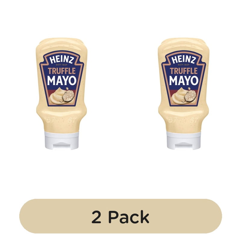 Heinz Truffle Mayonnaise 400ml, British Import (Pack of 2)
