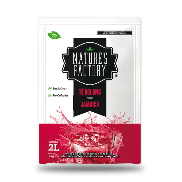 Natures Factory Té Oolong En Polvo Sabor Jamaica 10 Piezas Natures Factory Natures Factory Té Oolong En Polvo Sabor Jamaica