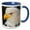 Blue/White, variant on 3drose, Bald Eagle, Homer, Alaska - Us02 Aje0005 - Adam Jones, 11oz Two-tone Green Mug