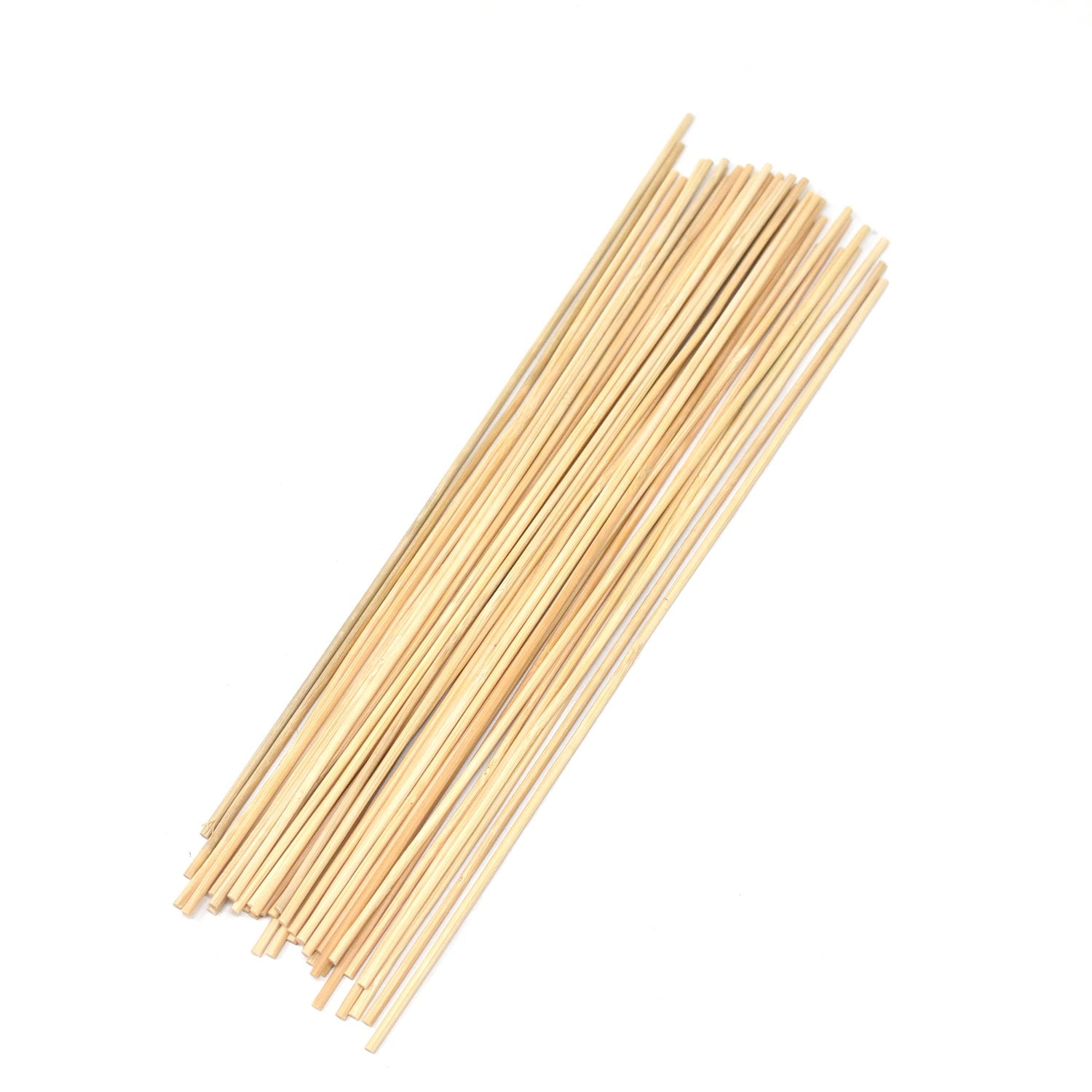 Thin Wood Craft Dowels, Natural, 10Inch, 85Count
