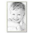thumbnail image 2 of ArtToFrames 18" x 28" White Square Star Emboss Picture Frame, 18x28 inch White Wood Poster Frame (WOM-5125),  Pack, 2 of 7