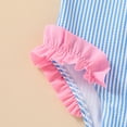 thumbnail image 6 of MAMAMI Baby Girls Swimsuit Summer Stripe One-Piece Bathing Suit for Girl,Size 9M-4Y, 6 of 7