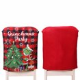 KANY Christmas Grinch Chair Covers Decors Dining Chair Slipcovers Sets