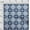 Blue, variant on oneOone Georgette Viscose Navy Blue Fabric Diamond & Triangle Geometric Craft Projects Decor Fabric Printed By The Yard 42 Inch Wide