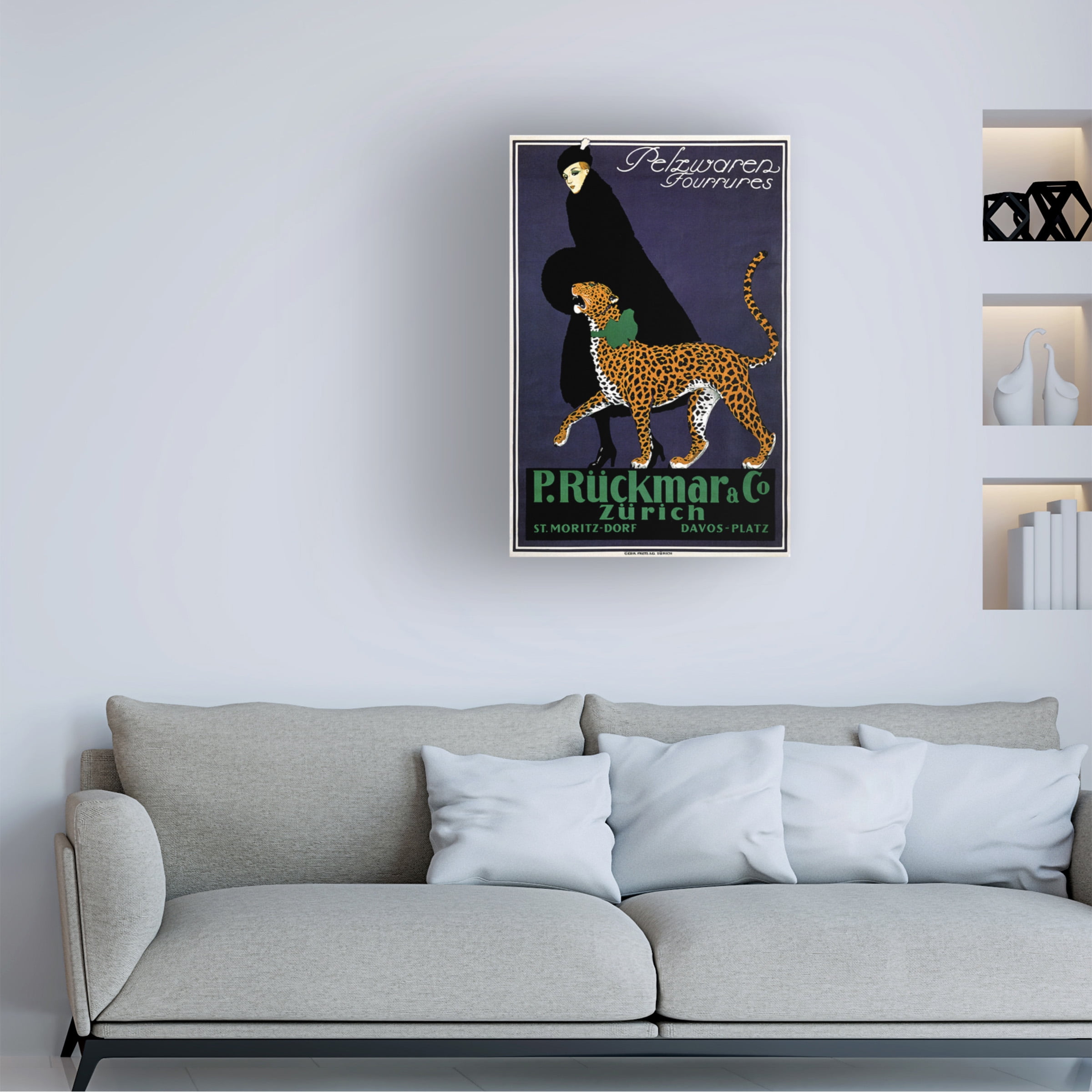 Trademark Fine Art 'Fashion Women 22' Canvas Art by Vintage Lavoie
