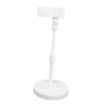 thumbnail image 1 of Soporte para micrófono de escritorio con altura ajustable de 24 a 32 cm para transmisión Accesorio de fácil montaje Base redonda ajustable, 1 of 8