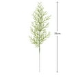 thumbnail image 3 of 25Pcs Artificial Pine Branches 13.5" Christmas Greenery Stems Faux Pine Needles Twigs Pine Picks Fake Leaves Cedar Sprigs for Xmas Tree Vase DIY Garland Wreath Home Decoration, Green, 3 of 5