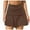 Coffee, variant on YOUSNH Women's Plain Pleated Skirt Women's Sports Waistband Skirt A Line Skirts for Women Grey L