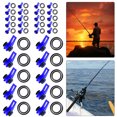 thumbnail image 4 of Guardaanzuelos Pesca para Caña Pescar Soportes Seguridad para Señuelos (azul) 30 Uds., 4 of 9