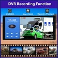 thumbnail image 5 of 10.36 In Truck 4 Channel Vehicle DVR Recorder Smart Blind Spot Radar BSD Alarm 1080P AHD Cameras Touch Monitor For Bus Trailer, 5 of 6