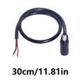 thumbnail image 3 of Flexible Right Angled 3.5x1.35mm Male End Wire Power Connector Extension Cord for LED Strips Lights Electronic Accessories, 3 of 8