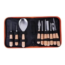 Wood Sculpture Carving Chisel Tool Set DIY Art Craft10Pcs)Heavy Carving Set, Stainless Steel Double-side Pumpkin Sculpting Tool for Halloween Decoration Jack-O-Lanterns, Gift for Halloween