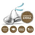 thumbnail image 1 of Darling Souvenir 190 Pcs Graduation Theme Custom Stickers chocolate stickers DIY Candy Favor-Brown(Burlap), 1 of 2
