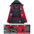 thumbnail image 3 of Women's Mountain Waterproof Ski Snow Jacket Winter Windproof Rain Jacket, 3 of 6