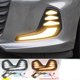 thumbnail image 5 of For Chevrolet Cavalier 2020 2021 2022 Car Daytime Running Light Turn Signal Headlight Fog Light Headlight Cover, A, 5 of 5