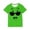 A-Green, variant on Toddler Kids Boys Girls Casual Summer Short Sleeve Tops Cute Funny Face Print Cotton T Shirt Crew Neck Breathable Shirts for 3-10T