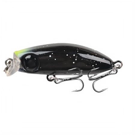 Bass Fishing Lure Sinking Minnow Hard Bait with Treble Fishing Hooks and Realistic 3D Eyes Long Casting Swimbait for Freshwater and Saltwater Fishing Fathers Day Fishing Gift