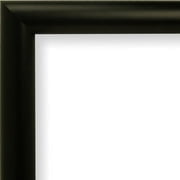 Craig Frames Bullnose Contemporary Black Composite Picture Frame