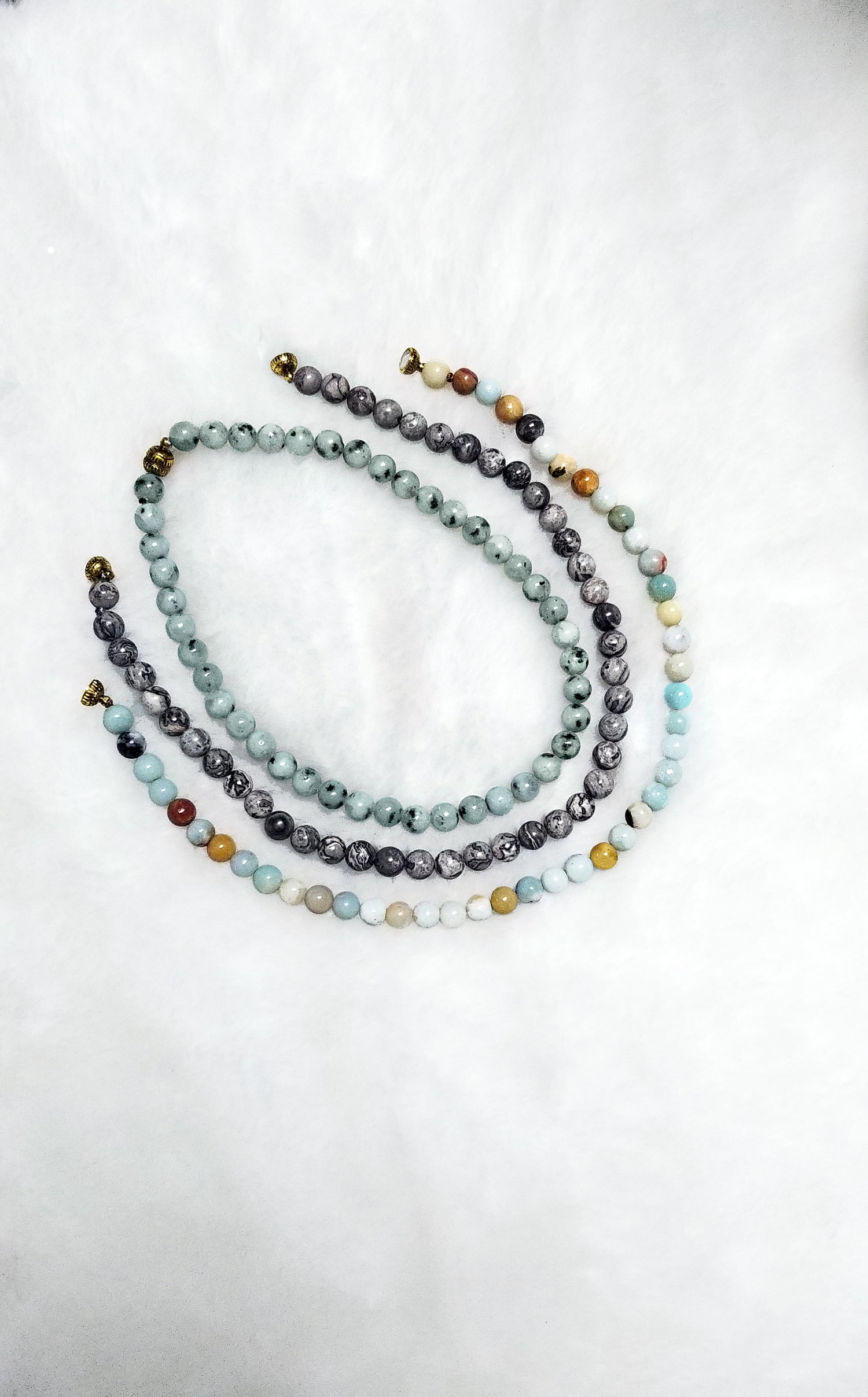 Blue Box Boutique Inc Amazonite Natural Stone Choker Necklace for Women, Teens