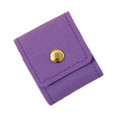 thumbnail image 4 of 3 mini estuches de viaje para joyas, caja para anillos, portátil, con dijes, pequeña bolsa para joyas, ideal para fiestas, bodas, playa y anillos. Violeta, 4 of 6