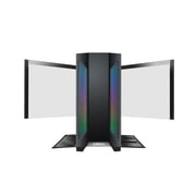 PRC DARKFORCE Gaming PC Desktop Intel i7-13700K 16-Core 3.4GHz 32GB DDR5 RAM GeForce RTX 3060 12GB GDDR6 4K VR Liquid Cooling 2TB M.2 PCIe NVMe + 4TB HDD Wi-Fi Ready W11 Home