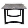 thumbnail image 3 of Moe's Home Collection Bent Wood Dining Table Gray Color, 3 of 3