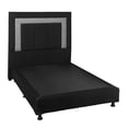 thumbnail image 3 of Box Base Cama Queen Size + Cabecera Bora Negro Dicasa  Bora Black, 3 of 8