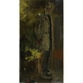 thumbnail image 2 of George Hendrik Breitner 9x14 Gold Ornate Wood Frame and Double Matted Museum Art Print Titled - Portrait of Floris Verster (C. 1880 - C. 1923), 2 of 4