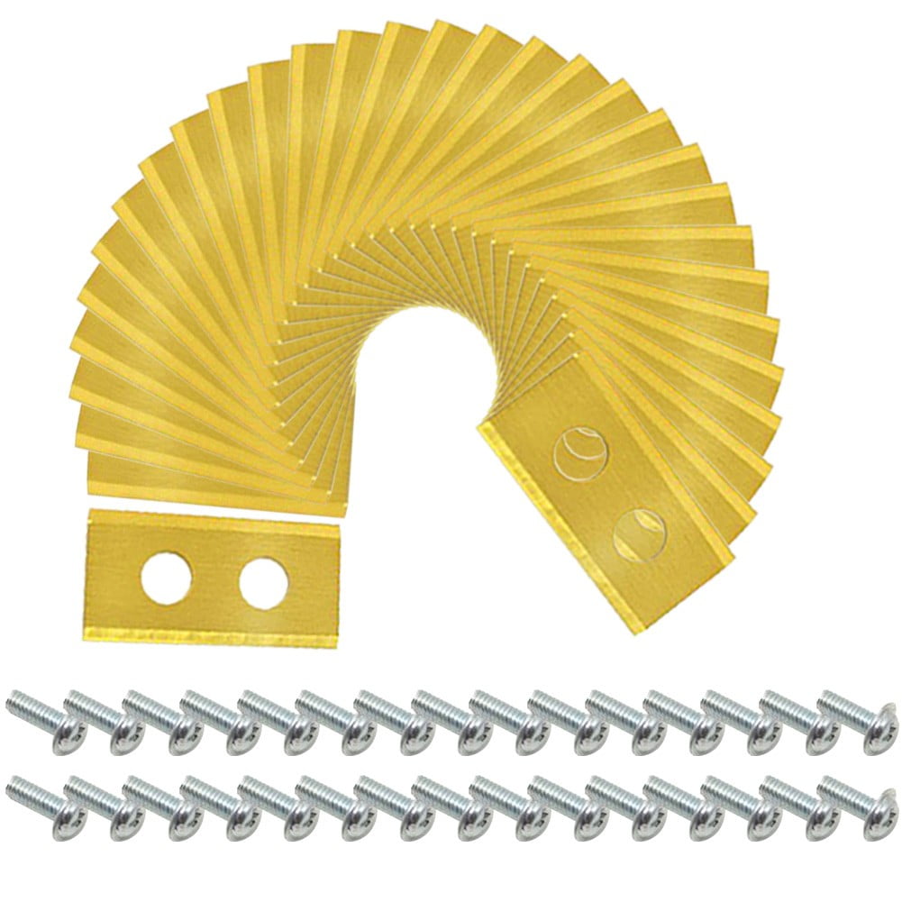 30x titanium replacement blades for WORX robot lawn mower blades blades Walmart