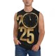 thumbnail image 1 of Balery 2025 Happy New Year Camisetas sin mangas para hombre, absorbe la humedad y protege contra el mal olor.-XX-Large, 1 of 7