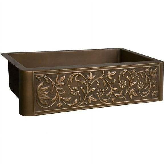 Barclay FSCSB3084-SAC 30"; Embossed Single Bowl Farmer Sink
