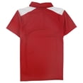 thumbnail image 2 of ASICS Womens Blocked Polo Shirt red L, 2 of 2